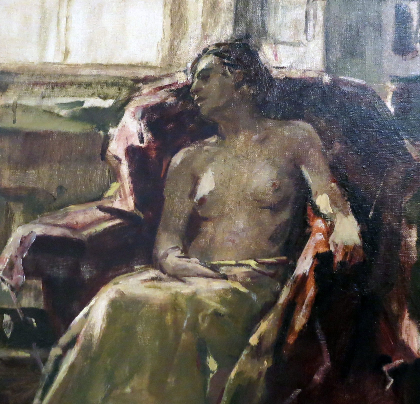 Een erg beleefde kunstenaar