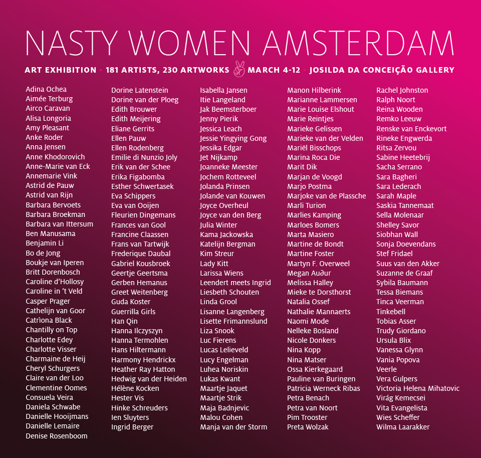 Tip: Nasty Women Amsterdam