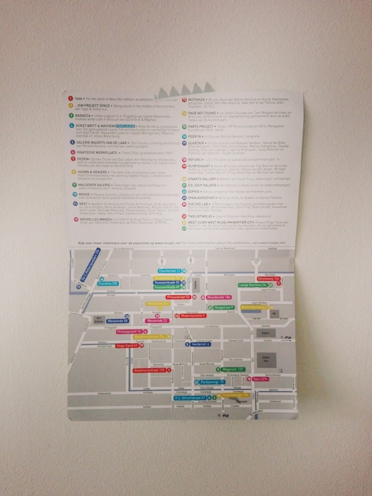 Als een gids op Hoogtij