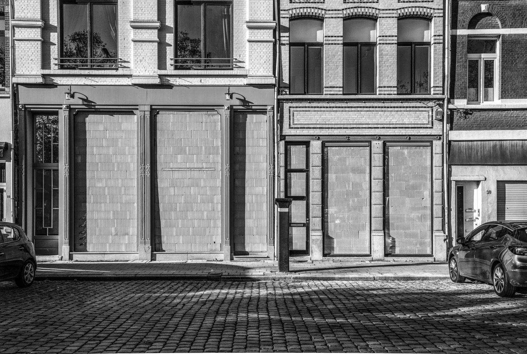 Een varken aan het spit