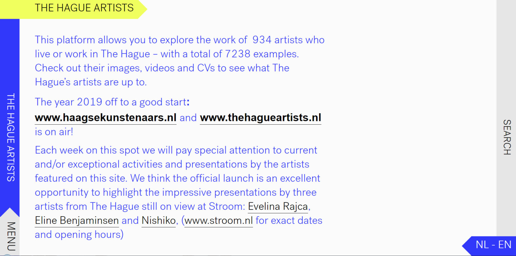 934 Haagse kunstenaars gezocht en gevonden