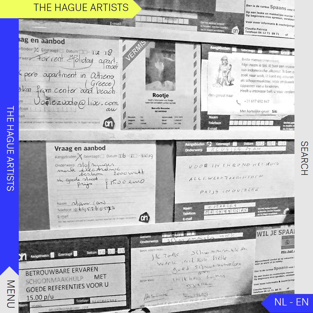934 Haagse kunstenaars gezocht en gevonden