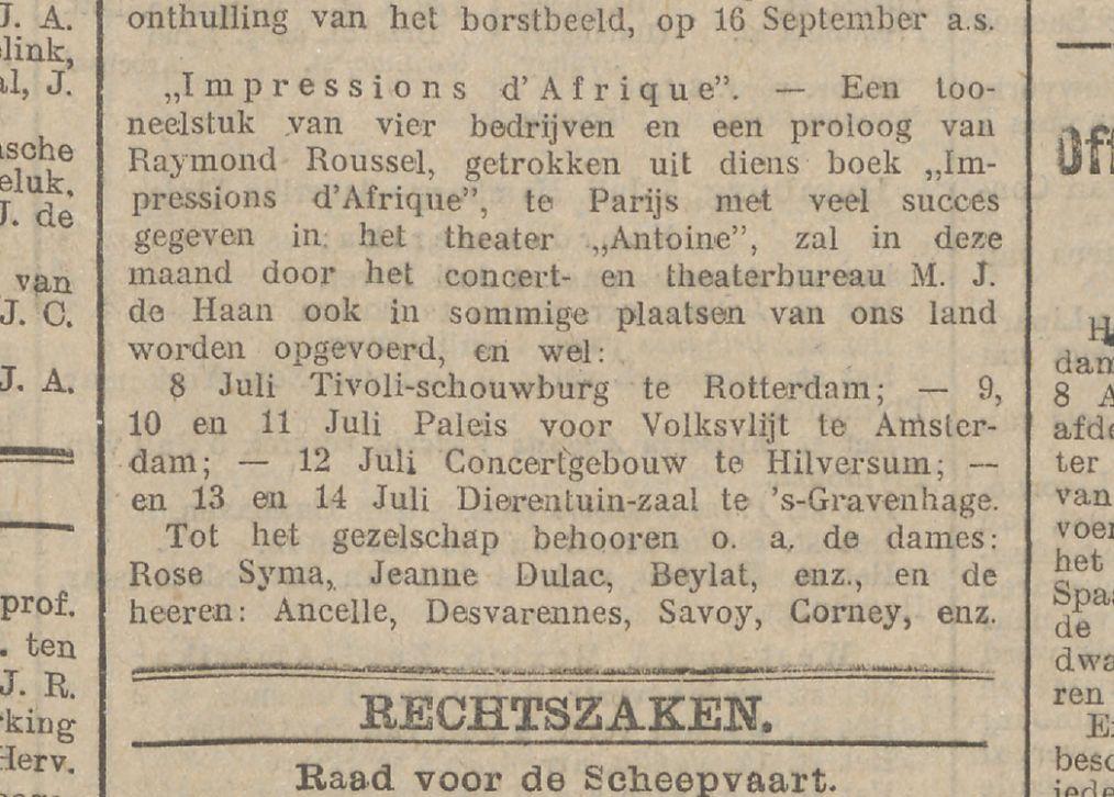 Futurist schildert een danseres in actie met 48 benen