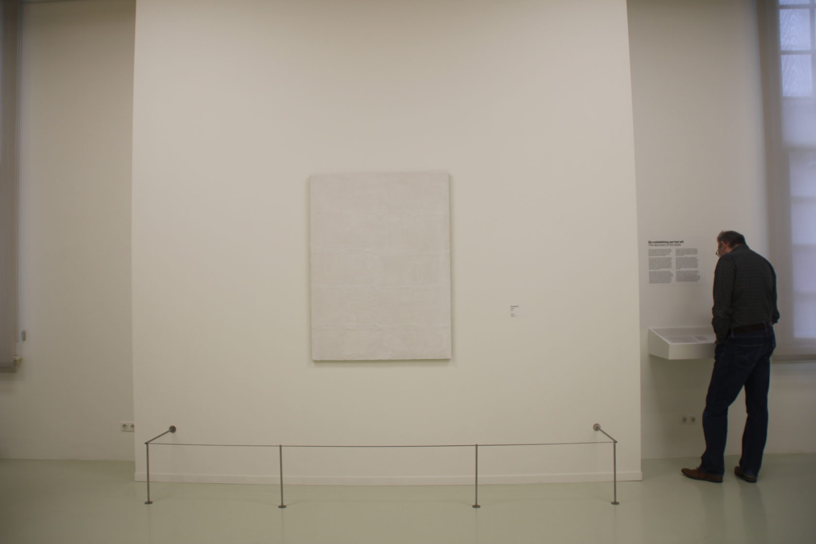 *Over het wit, de oneindigheid, het lichaam en de ideeën.