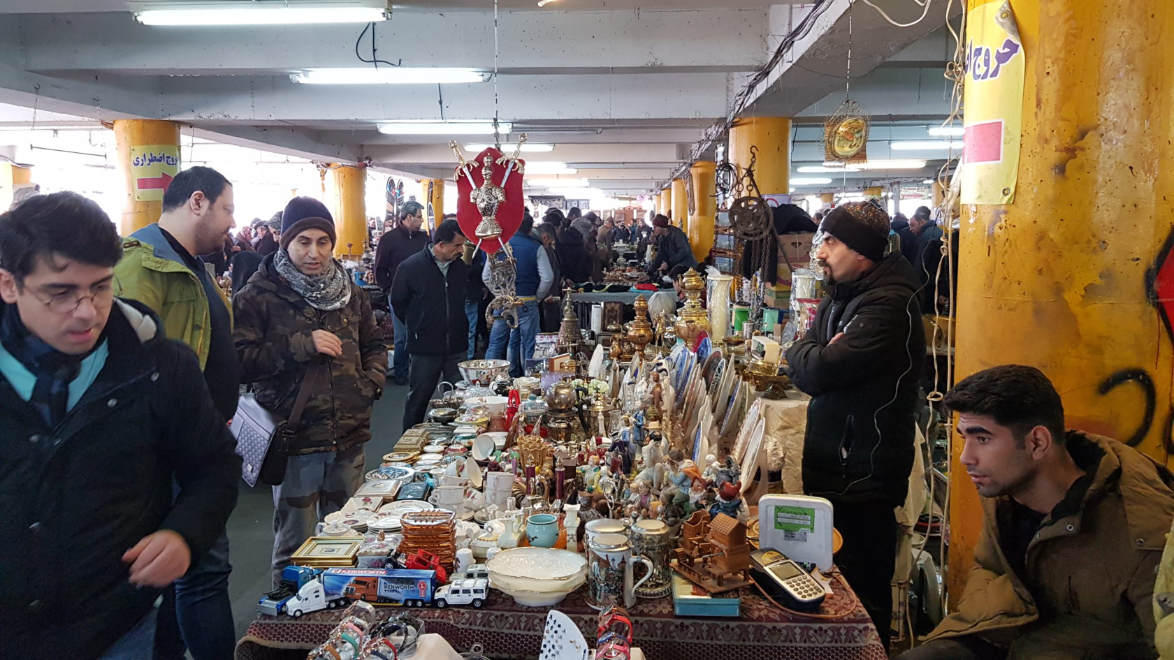 Onze kunstenaar in Teheran