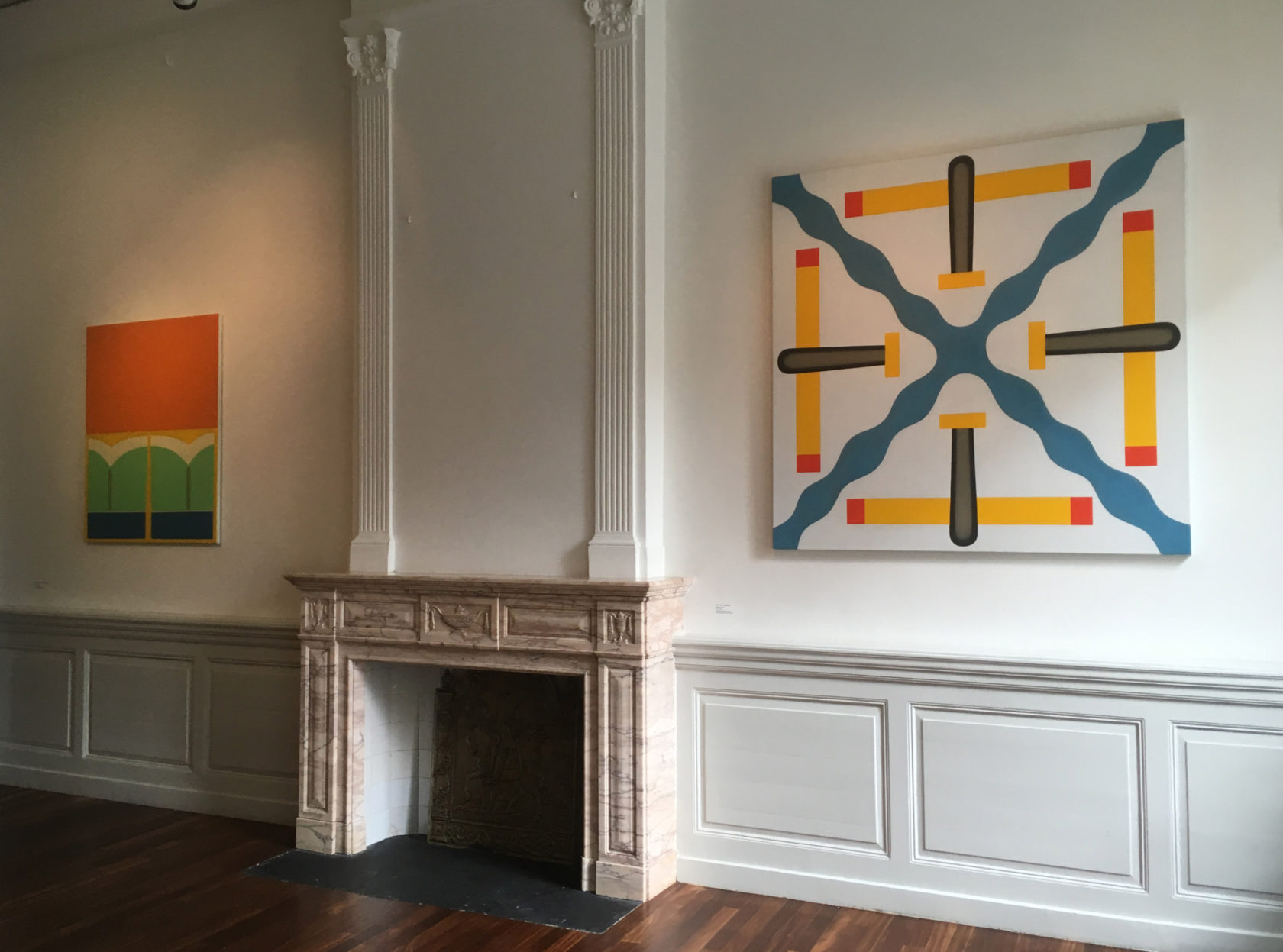 Jan Roeland in het museum van zijn geboortegrond