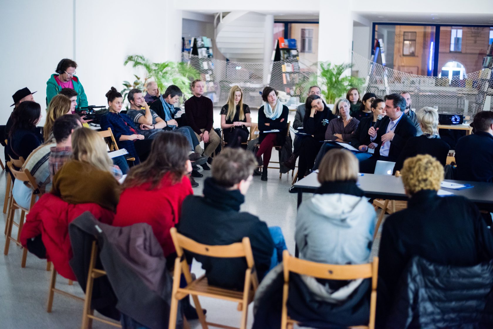 Stroom Invest interviews / curator Tereza Jindrová