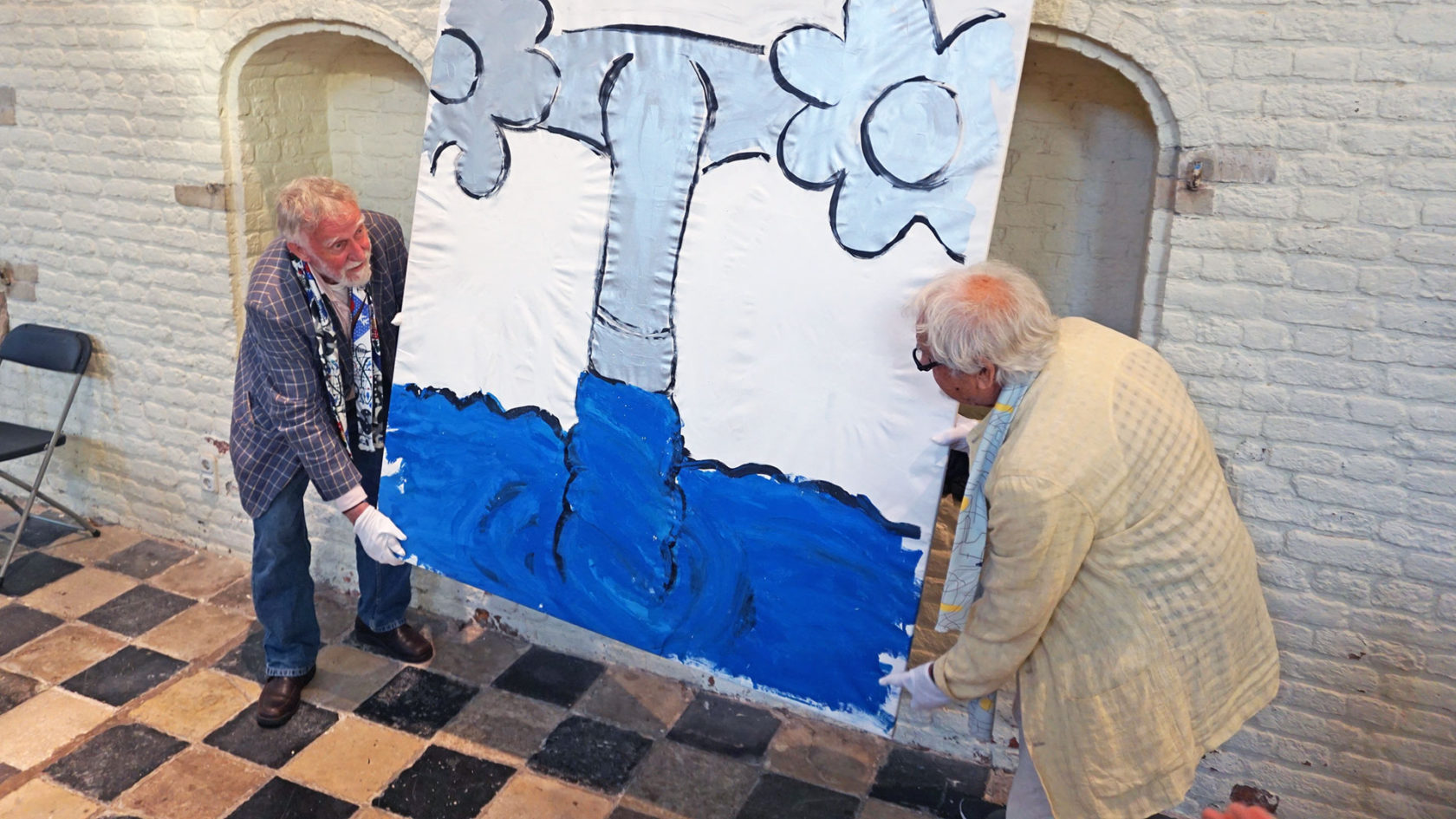 Vis wegen in de Vleeshal