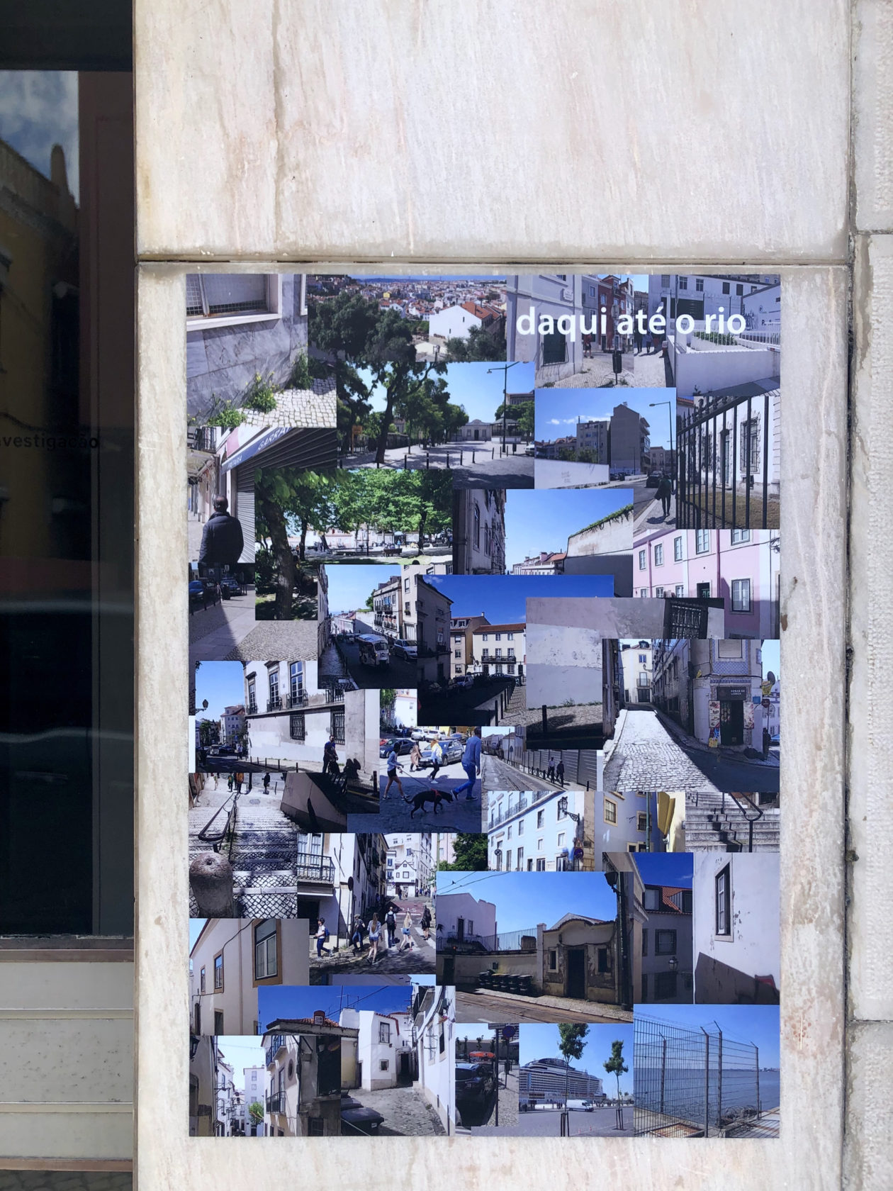 Het reliëf van de stad