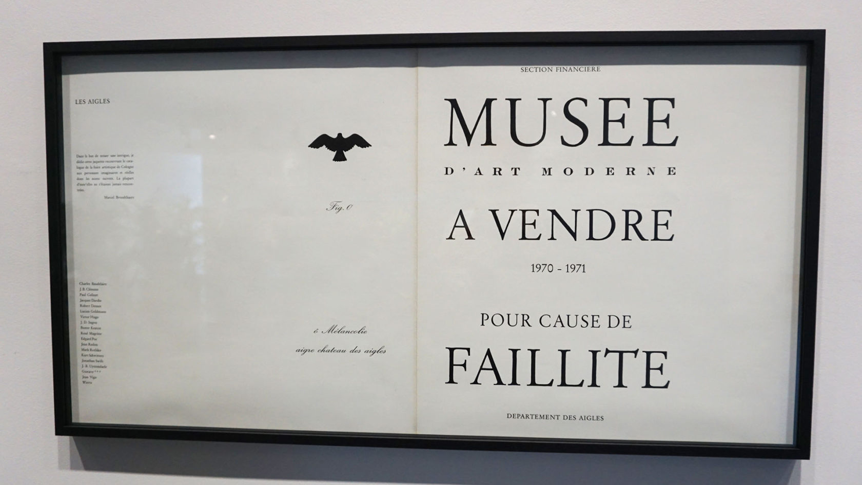 Hoe we een werk van Marcel Broodthaers kochten