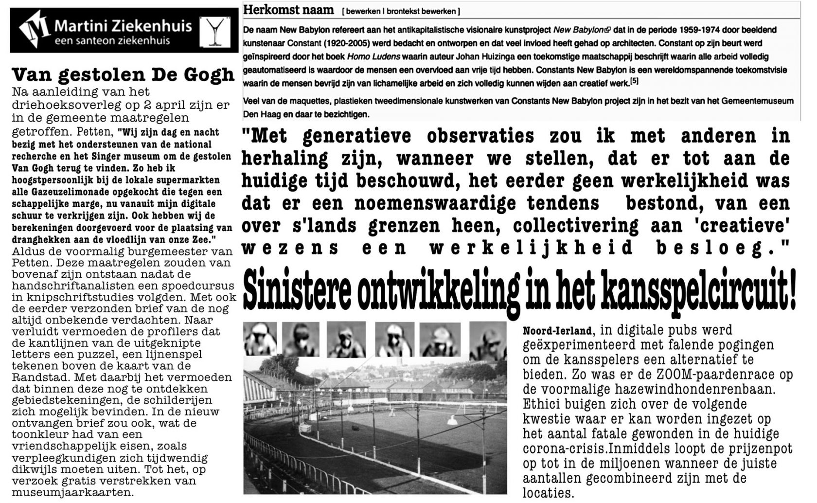 Courant Dissident: Post Covid