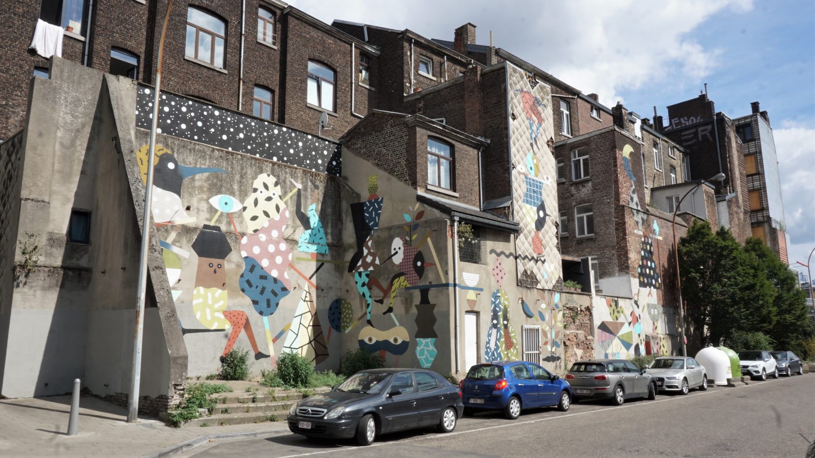 Dwalen in Luik op zoek naar publieke kunst