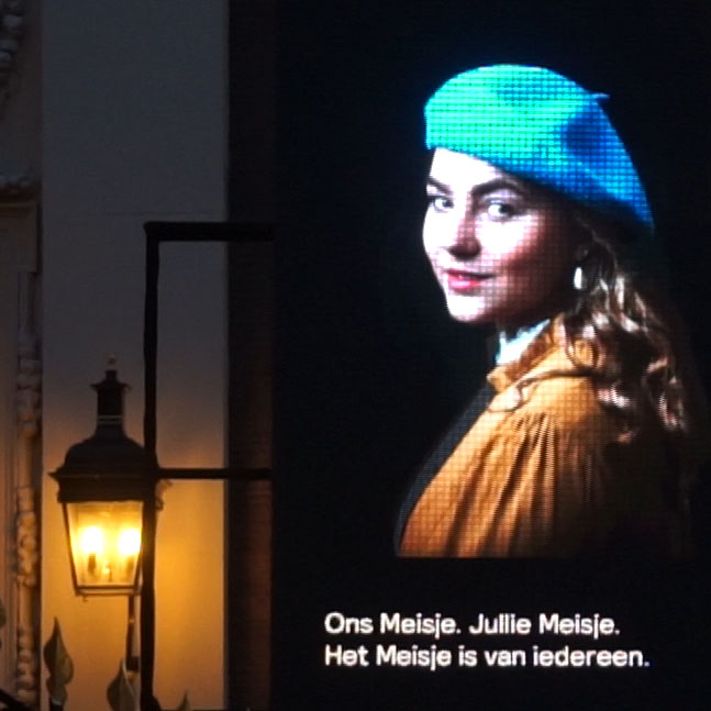 Openbaar meisjesbezit @ Mauritshuis