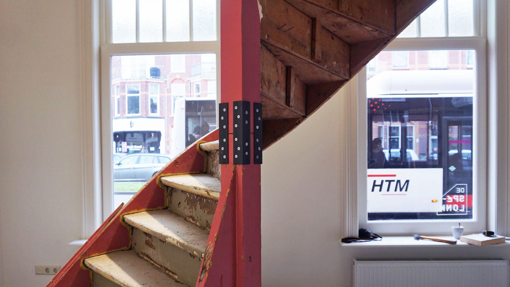 Hoe wentelt de trap van Willem Besselink?