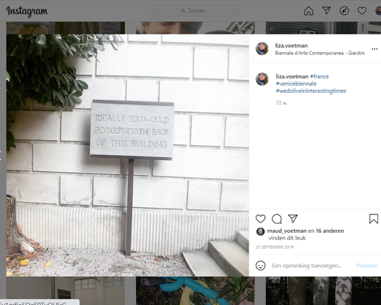 VLUCHTIG – This means Tableau – Laure Prouvost