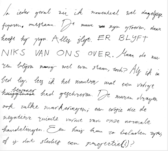 De briefwisseling – deel 3: verlaten