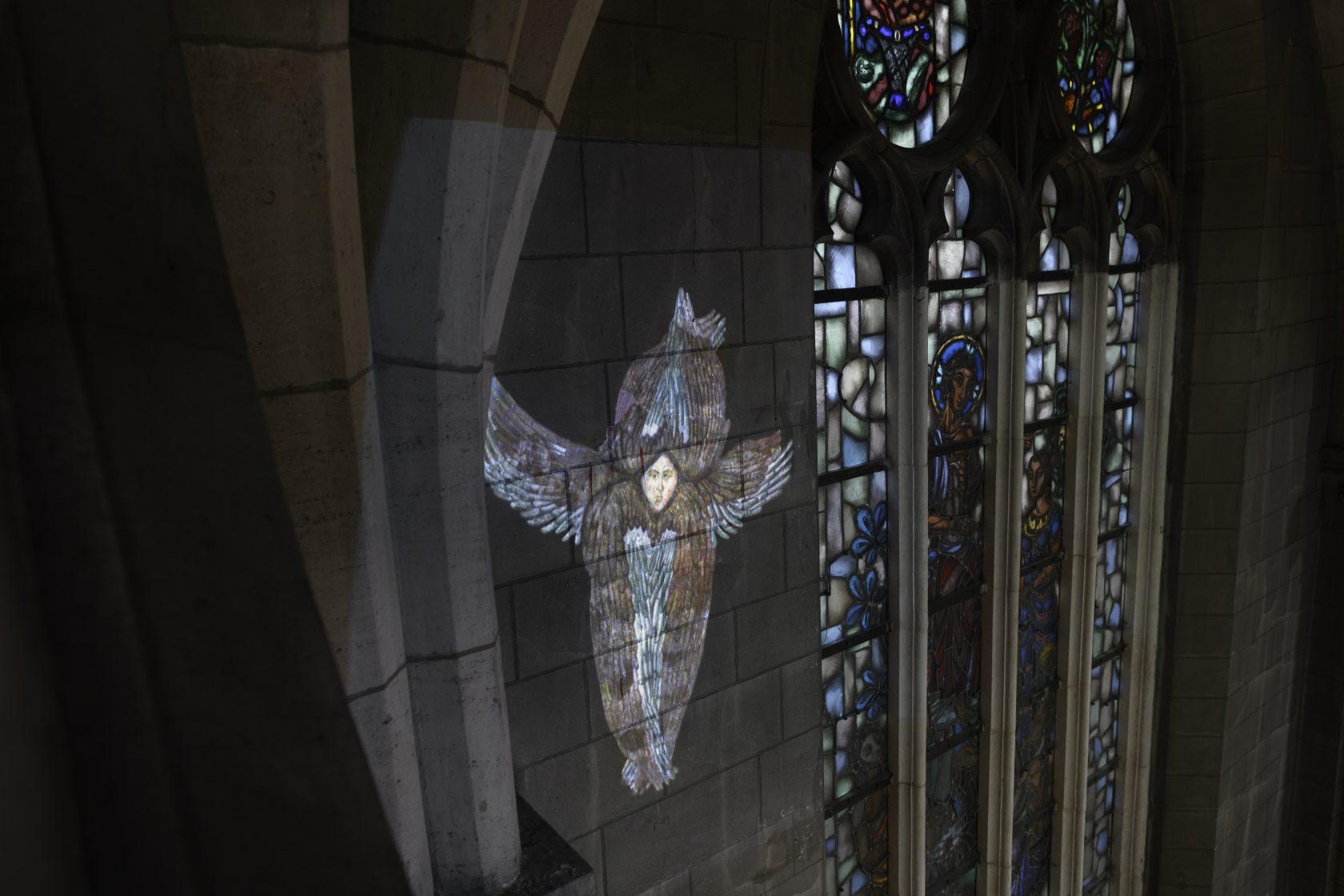 Kunst in een ontwijde kerk