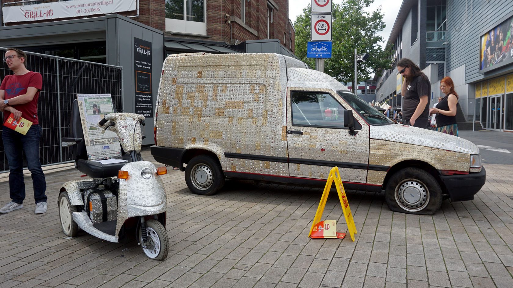 Tilburg opnieuw gekaapt door kunstenaars
