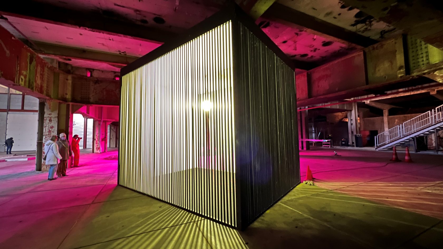 De finissage van Ω in de Electriciteitsfabriek