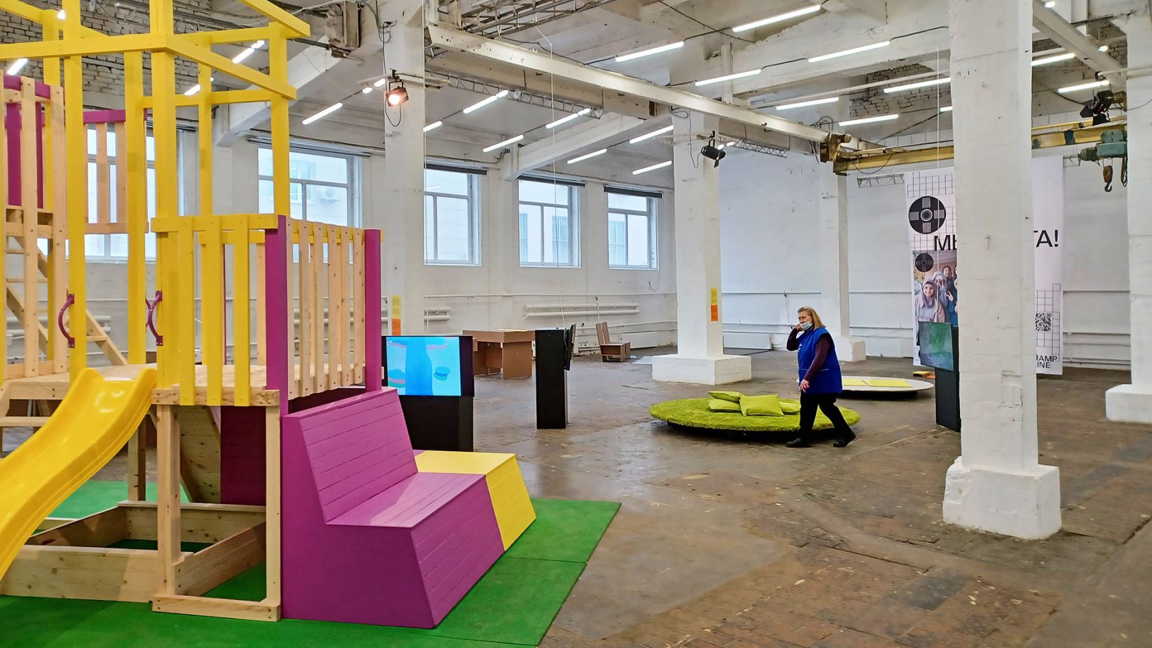 Fabrika – hub voor kunstenaars in Moskou