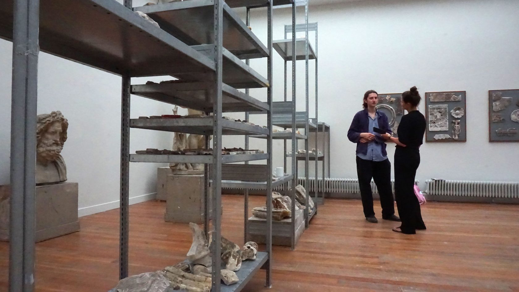 Unearthing the turf – Excavating KABK’s buried plaster treasure