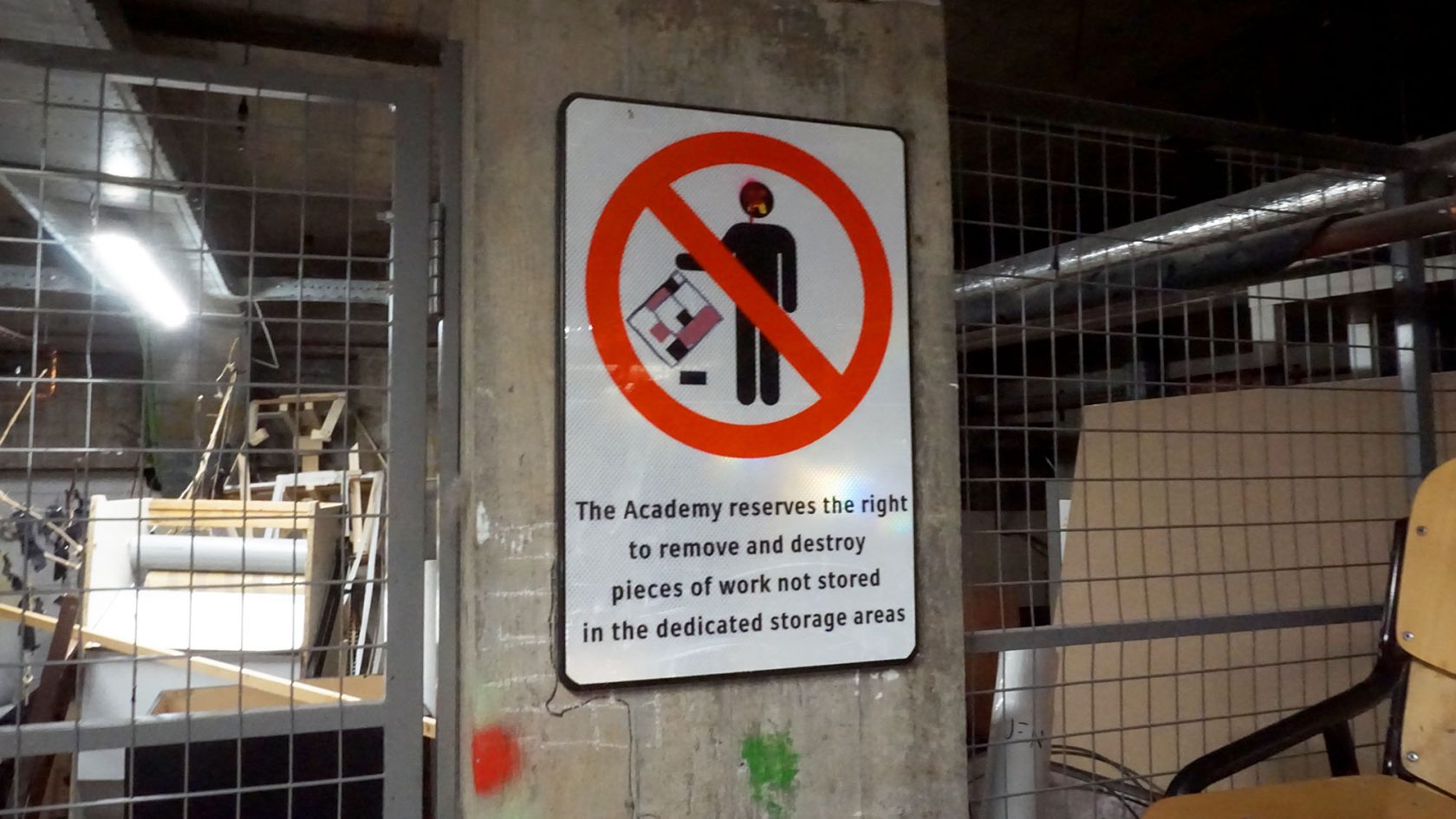 Unearthing the turf – Excavating KABK’s buried plaster treasure