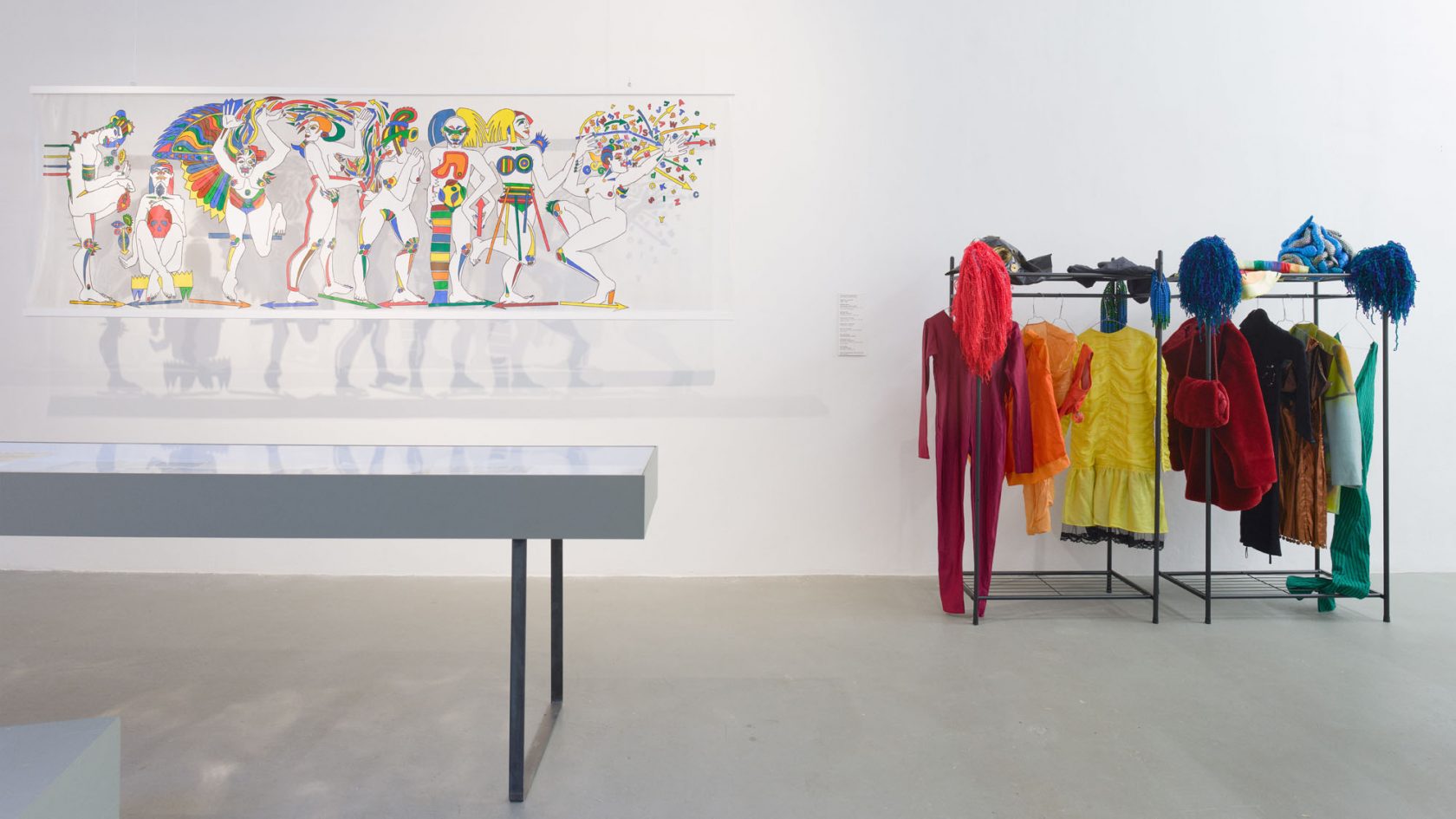 Hosen haben Röcke an – act in het luchtledige