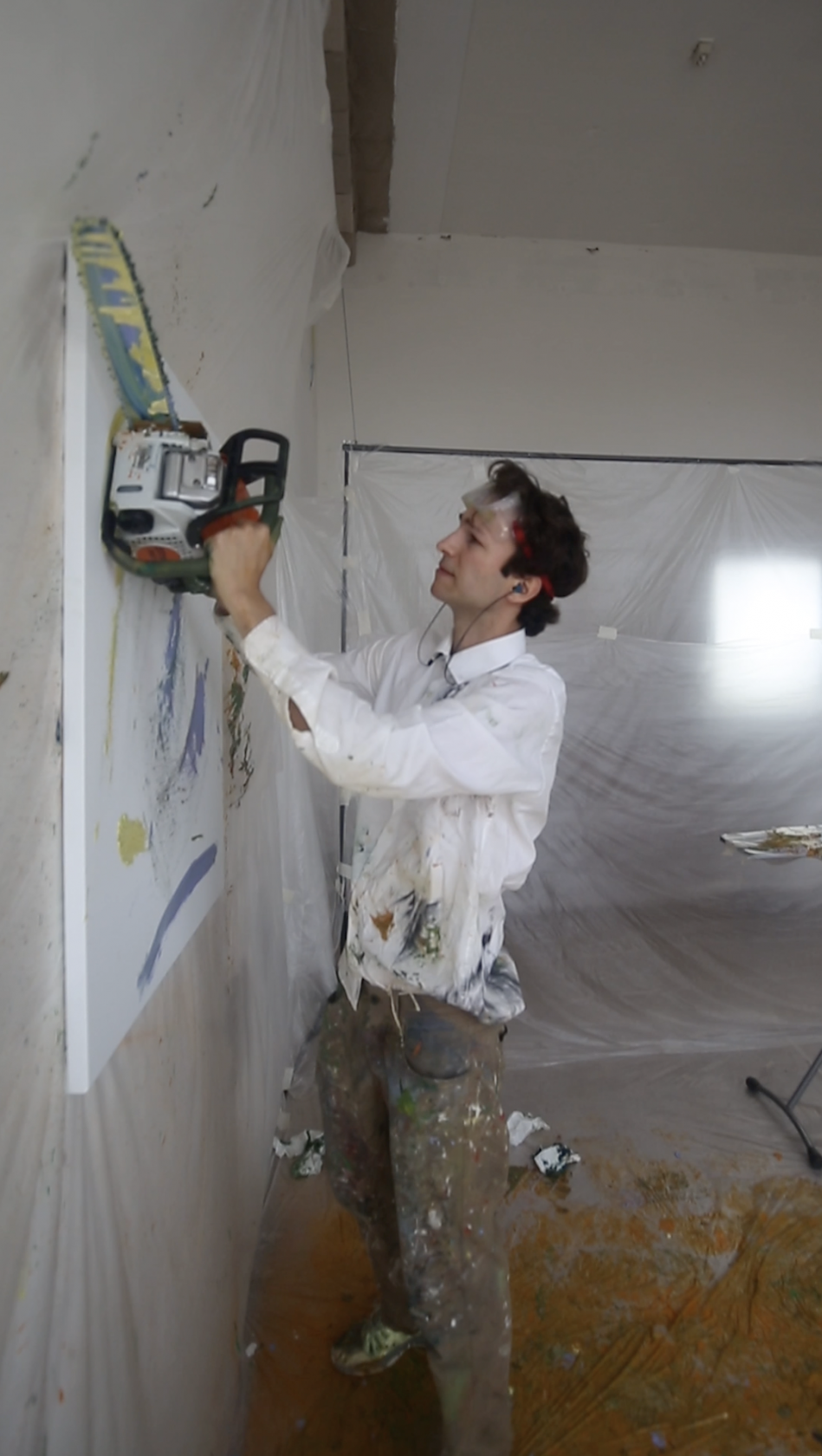 Dweilen, kettingzagen en zijn moeder: de muzen van Menno Pasveer