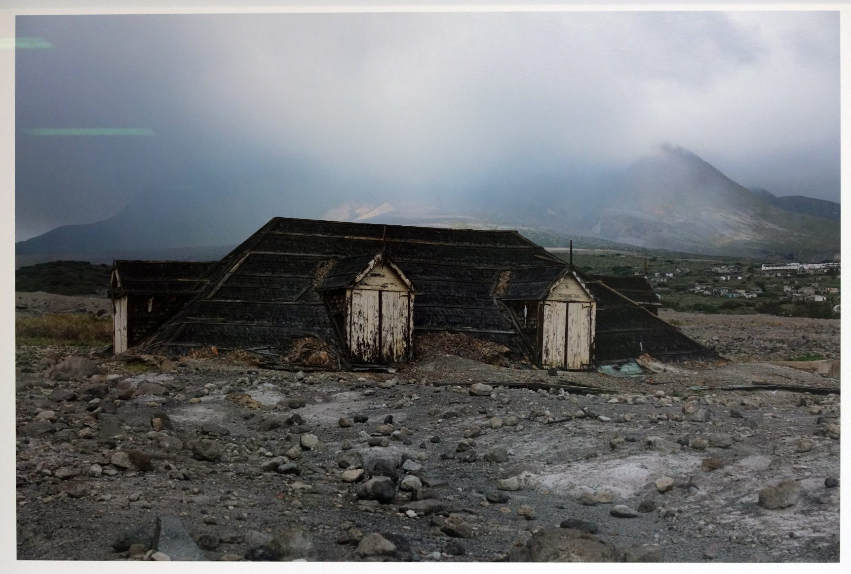 Een vulkaan die alle muziek doofde