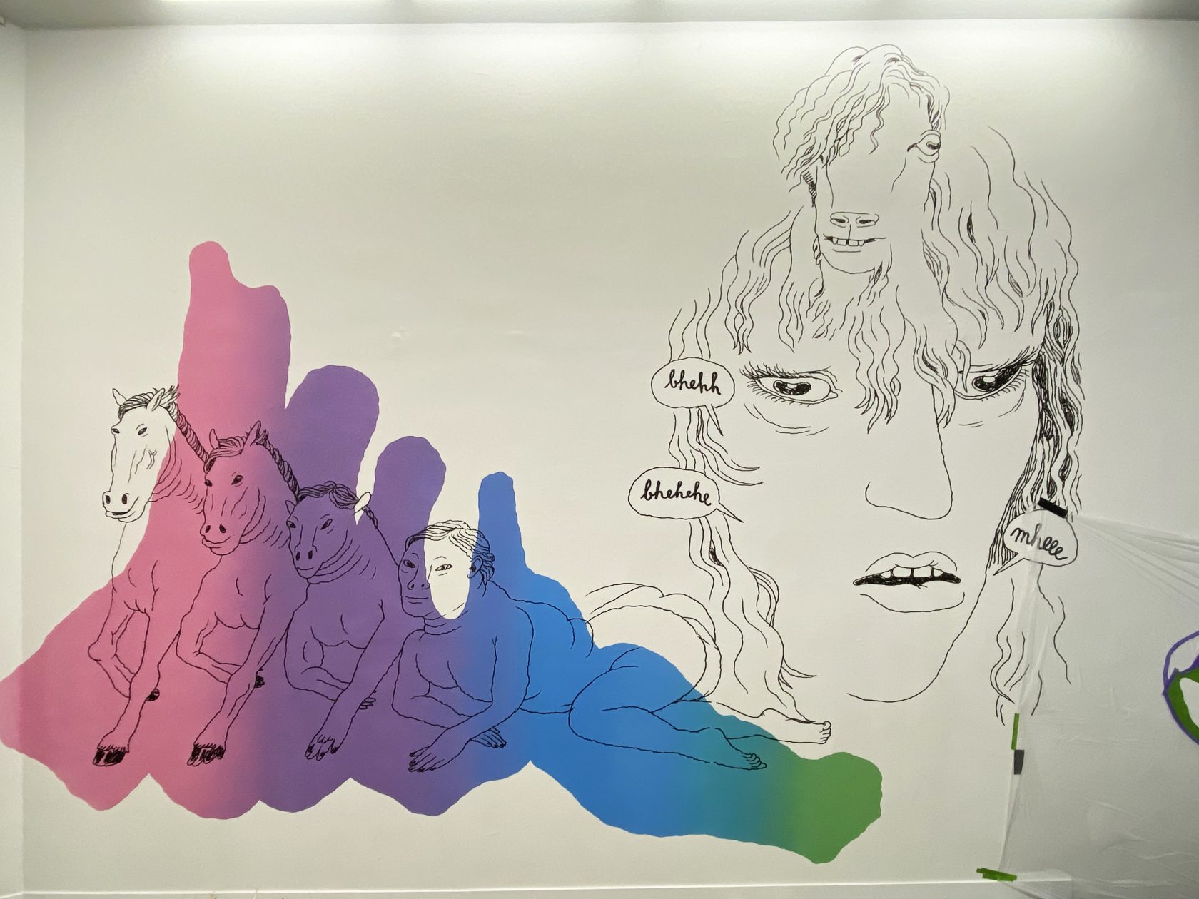 Het paard dat tekent in mij